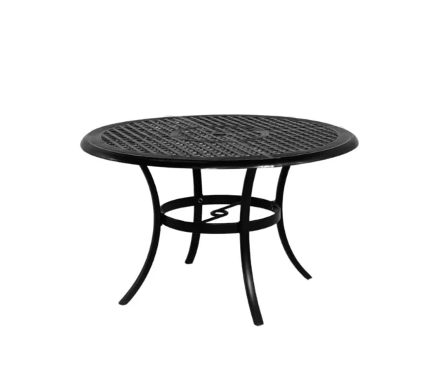 Classic 54" Round Table with Lazy Susan