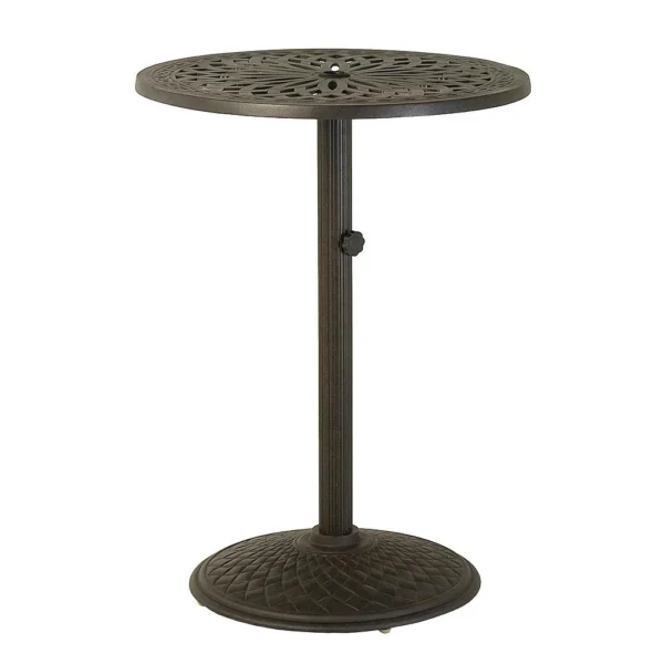 Mayfair Collection by Hanamint 30 ROUND PEDESTAL BAR HEIGHT TABLE