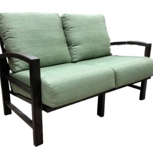 Tropitone Lakeside Loveseat - Woodlands Fabric