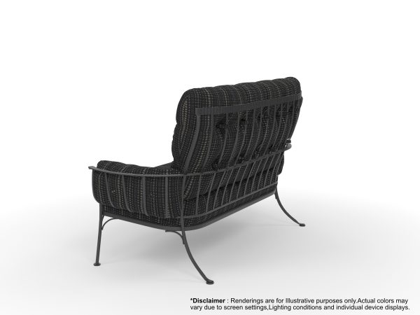 Monterra Urban Scale Loveseat - Esti Onyx - Image 2