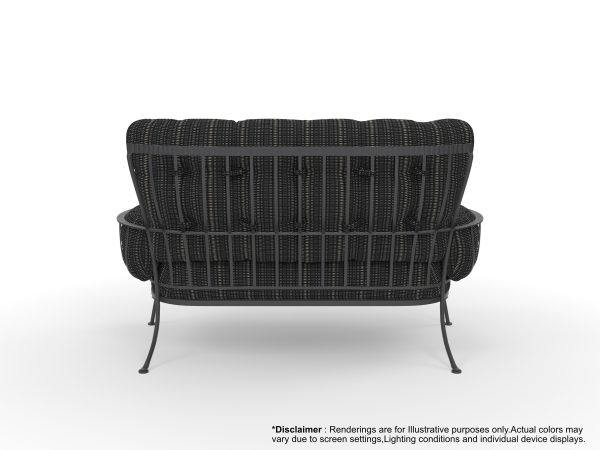 Monterra Urban Scale Loveseat - Esti Onyx - Image 3