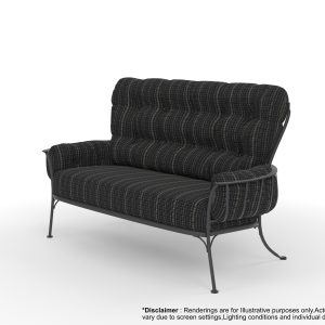 Monterra Urban Scale Loveseat - Esti Onyx