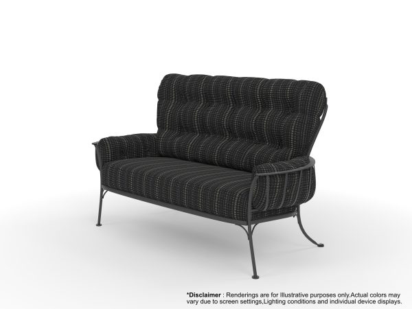 Monterra Urban Scale Loveseat - Esti Onyx